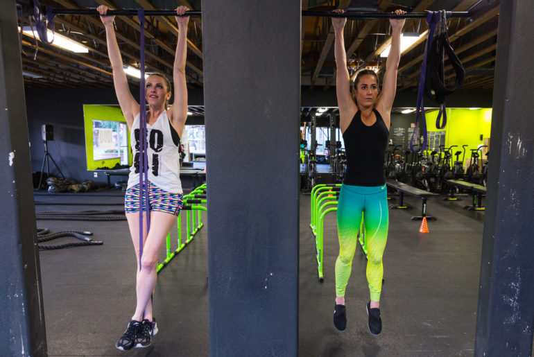 Fitness Goal: Pull Ups + Chin Ups